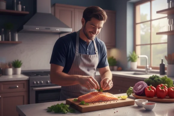 Benefícios do salmão, esse peixe rico em ômega-3 melhora a saúde.
