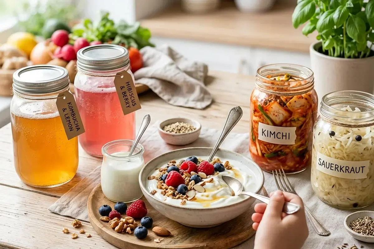 alimentos probióticos