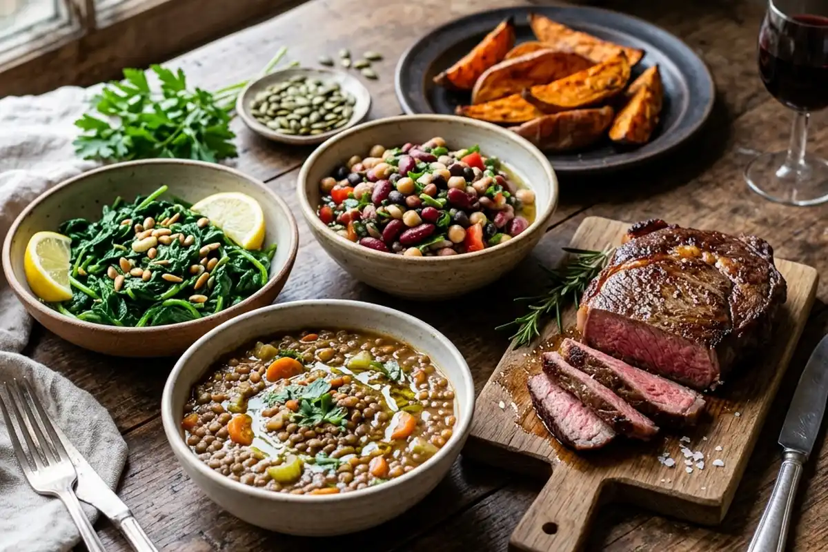 alimentos ricos em ferro