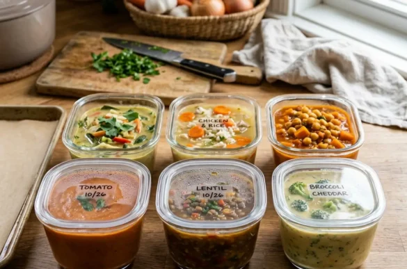 sopas para congelar
